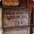 Inside Shackleton's hut